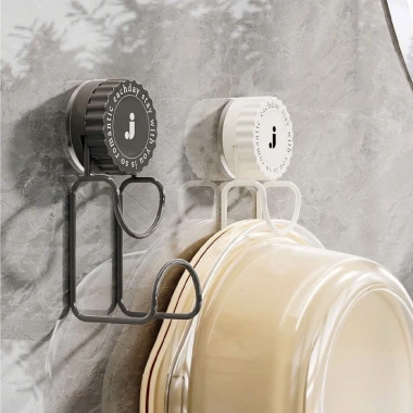 Móc treo đồ hút chân không chịu lực - FREESHIP, tái sử dụng, không khoan vít, 9.900 2