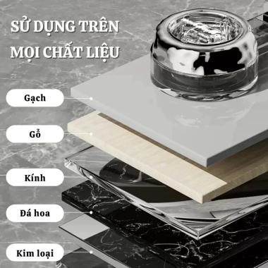 Móc treo đồ hút chân không chịu lực - FREESHIP, tái sử dụng, không khoan vít, 9.900 8