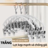 Móc Treo Đồ Lót & Phơi Đa Năng Khóa Chống Gió, Chống Trượt - Treo Tất, Quần Áo Trẻ Nhỏ, 47.000 7