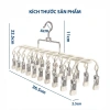 Móc Treo Đồ Lót Tất Vớ Đa Năng – Chống Trượt, Gọn Gàng, Sắp Xếp Thông Minh, Giá 75.000đ 8