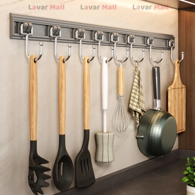 Móc Treo Đồ Nhà Tắm, Nhà Bếp Dán Tường 30kg Đa Năng Kèm Keo Dán – 25.000đ 2