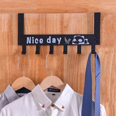 Móc Treo Đồ Nice Day Đen - Thép Sơn Tĩnh Điện Chống Gỉ, Treo Quần Áo An Toàn, 45k 3