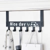 Móc Treo Đồ Nice Day Đen - Thép Sơn Tĩnh Điện Chống Gỉ, Treo Quần Áo An Toàn, 45k 4
