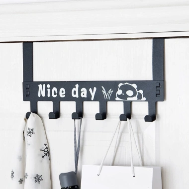 Móc Treo Đồ Nice Day Đen - Thép Sơn Tĩnh Điện Chống Gỉ, Treo Quần Áo An Toàn, 45k 4