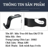 Móc Treo Đồ Ô Tô Đa Năng, Nhỏ Gọn Tiện Lợi - Dùng Cho Ghế Sau, Giá Chỉ 15.000 2