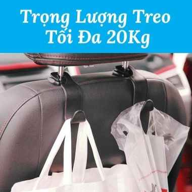 Móc Treo Đồ Ô Tô Đa Năng, Nhỏ Gọn Tiện Lợi - Dùng Cho Ghế Sau, Giá Chỉ 15.000 5
