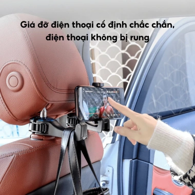 Móc Treo Đồ Ô Tô Đa Năng – Treo Túi Xách, Điện Thoại, Tiện Lợi, Gọn Gàng, Phù Hợp Mọi Xe Hơi, Giá 18.000 3