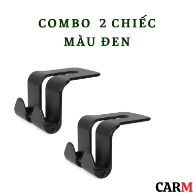 Móc Treo Đồ Ô Tô Hai Đầu Đa Năng CarMax - Giá Đỡ Điện Thoại Gắn Lưng Ghế Xe, Chỉ 39.997₫