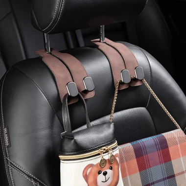 Móc treo đồ ô tô PICAUTO da lộn hợp kim kẽm – Đa năng gắn sau ghế, 59.000₫