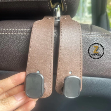 Móc treo đồ sau ghế ô tô cao cấp da PU sang trọng - tiện lợi, thiết kế thông minh COPZA - giá ưu đãi 45.000đ