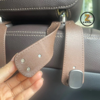 Móc treo đồ sau ghế ô tô cao cấp da PU sang trọng - tiện lợi, thiết kế thông minh COPZA - giá ưu đãi 45.000đ