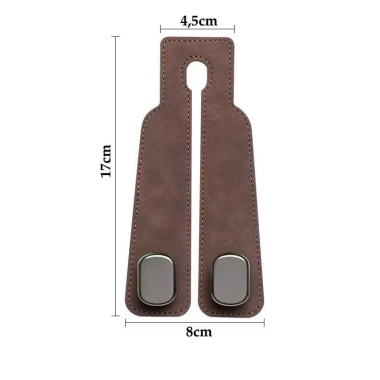Móc treo đồ sau ghế ô tô cao cấp da PU sang trọng - tiện lợi, thiết kế thông minh COPZA - giá ưu đãi 45.000đ