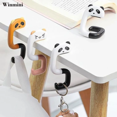 Móc treo đồ, túi, sách, quần áo gắn bên hông - Tiện lợi cho bàn làm việc và bàn học, phù hợp mọi nhu cầu - 15.000₫