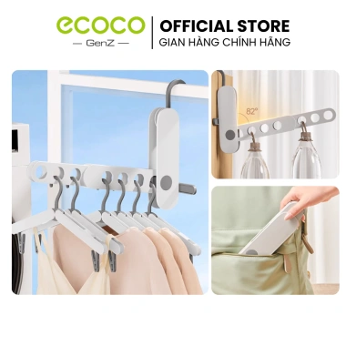 Móc treo du lịch ECOCO đa năng gấp gọn 7 lỗ thông minh phơi đồ linh hoạt – 85.000₫