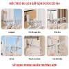 Móc treo du lịch ECOCO đa năng gấp gọn 7 lỗ thông minh phơi đồ linh hoạt – 85.000₫ 4