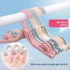 Móc treo giá phơi du lịch gập lại - Nhựa linh hoạt, giặt, kèm túi ba lô - 65.702₫