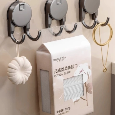 Móc treo hút chân không đa năng Omiseph - Tiết kiệm không gian, lắp nhanh, chỉ 42.000₫