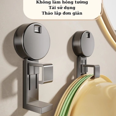 Móc treo hút chân không đa năng Omiseph - Tiết kiệm không gian, lắp nhanh, chỉ 42.000₫ 4 Móc treo hút chân không đa năng Omiseph - Tiết kiệm không gian, lắp nhanh, chỉ 42.000₫ 4