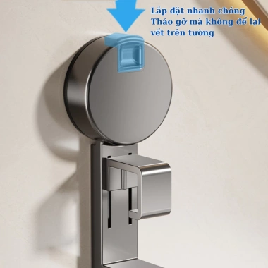 Móc treo hút chân không đa năng Omiseph - Tiết kiệm không gian, lắp nhanh, chỉ 42.000₫ 8 Móc treo hút chân không đa năng Omiseph - Tiết kiệm không gian, lắp nhanh, chỉ 42.000₫ 8