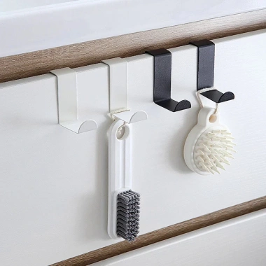 Móc Treo Inox 1-6 Cái: Dùng Cho Cửa, Tủ Bếp, Quần Áo, Phòng Tắm - Giá Tiết Kiệm 2
