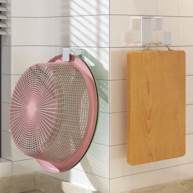Móc treo inox dán tường đa năng, tiết kiệm không gian - Giá chỉ 29.000đ