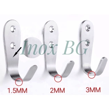 Móc treo inox tròn nhỏ dày 2mm, bắt tường đa năng, tiện dụng cho đồ cá nhân 15.000₫ 2 Móc treo inox tròn nhỏ dày 2mm, bắt tường đa năng, tiện dụng cho đồ cá nhân 15.000₫ 2