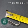 Móc treo inox tròn nhỏ dày 2mm, bắt tường đa năng, tiện dụng cho đồ cá nhân 15.000₫ 6