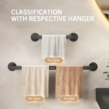 Móc Treo Khăn Ecoco Không Cần Khoan Tiết Kiệm Không Gian - Giá 75.000đ Giảm Sốc