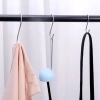 Móc treo kim loại chữ S thép không gỉ 10/20/30 cái - Đa chức năng lưu trữ phòng tắm, nhà bếp, quần áo - Giao nhanh 3