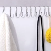Móc treo kim loại chữ S thép không gỉ 10/20/30 cái - Đa chức năng lưu trữ phòng tắm, nhà bếp, quần áo - Giao nhanh 4