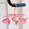 Móc treo máy sấy quần áo dâu tây đáng yêu - Giá phơi đồ lót, gia dụng, chống gió, dành cho nhà mới, chỉ 52.580₫ 3
