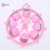 Móc treo máy sấy quần áo dâu tây đáng yêu - Giá phơi đồ lót, gia dụng, chống gió, dành cho nhà mới, chỉ 52.580₫ 4