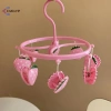 Móc treo máy sấy quần áo dâu tây đáng yêu - Giá phơi đồ lót, gia dụng, chống gió, dành cho nhà mới, chỉ 52.580₫ 7