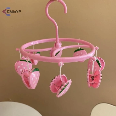 Móc treo máy sấy quần áo dâu tây đáng yêu - Giá phơi đồ lót, gia dụng, chống gió, dành cho nhà mới, chỉ 52.580₫ 7 Móc treo máy sấy quần áo dâu tây đáng yêu - Giá phơi đồ lót, gia dụng, chống gió, dành cho nhà mới, chỉ 52.580₫ 7