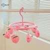 Móc treo máy sấy quần áo dâu tây đáng yêu - Giá phơi đồ lót, gia dụng, chống gió, dành cho nhà mới, chỉ 52.580₫ 9
