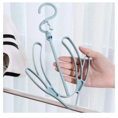 Móc treo phơi giày dép chữ U xếp gọn, xoay 360 độ tiện lợi - Giá chỉ 24.000₫