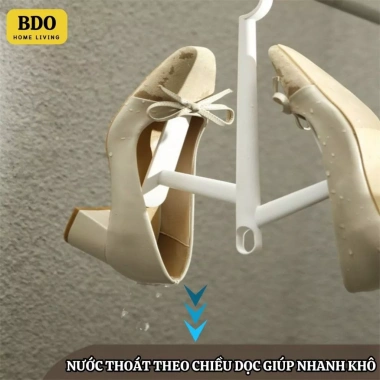 Móc Treo Phơi Giày Dép Đa Năng Nhựa PP Cứng Cáp - Nhanh Khô, Giữ Form, Bền Bỉ 6
