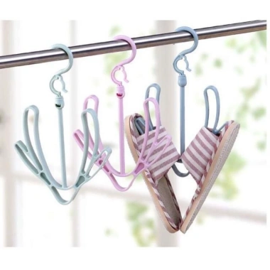 Móc Treo Phơi Giày Dép Thông Minh Nhỏ Gọn, Khô Nhanh, Chống ẩm mốc, 7.900₫
