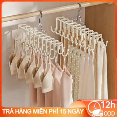 Móc treo quần áo 20 kẹp đa năng GREENSINDOOR - inox không gỉ, móc phơi giày, tiết kiệm không gian - giá 63.500đ