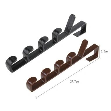 Móc treo quần áo 5 móc gắn sau cửa - Nhựa cao cấp, chắc chắn, tiện lợi, giá 13.259 VND 4 Móc treo quần áo 5 móc gắn sau cửa - Nhựa cao cấp, chắc chắn, tiện lợi, giá 13.259 VND 4