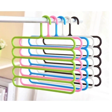 Móc treo quần áo 5 tầng đa năng, thiết kế thông minh tiện lợi, giảm 18% còn 22.770₫