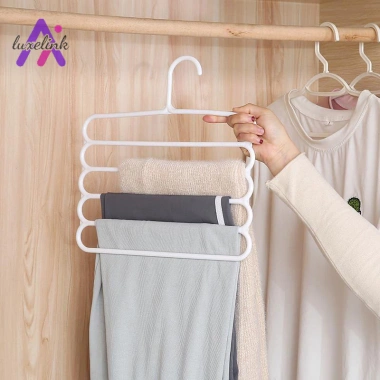 Móc treo quần áo 5 tầng đa năng, thiết kế thông minh tiện lợi, giảm 18% còn 22.770₫