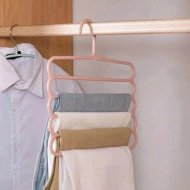 Móc treo quần áo 5 tầng thông minh, đa năng – gấp gọn, tiết kiệm không gian cho gia đình, giảm giá 20% 3
