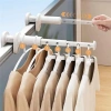 Móc treo quần áo đa năng ABS cao cấp - Tiết kiệm không gian, màu trắng xám, chống rơi, giá chỉ 63.050₫ 2