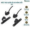 Móc treo quần áo đa năng bắt vít - Tiện lợi, chắc chắn, tặng kèm vít, giảm giá chỉ 14.000 VND