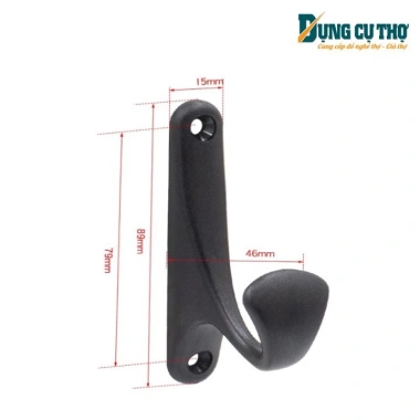 Móc treo quần áo đa năng bắt vít - Tiện lợi, chắc chắn, tặng kèm vít, giảm giá chỉ 14.000 VND 7