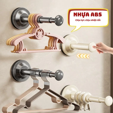 Móc treo quần áo đa năng BEST-GTM01 hút chân không bám chắc - Giá chỉ 59.900đ