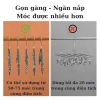 Móc Treo Quần Áo Đa Năng Chống Trượt, Chống Gió, Khóa Thép Chắc Chắn - 30.000₫ 6