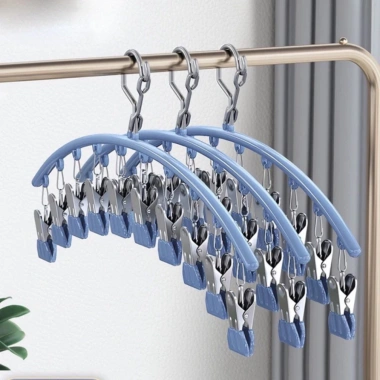 Móc treo quần áo đa năng chống trượt – Giá chỉ 85.000, chất liệu bền, giữ quần áo gọn gàng