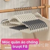 Móc treo quần áo đa năng chống trượt xoay 360° nhựa, chịu nặng, chỉ 52.000₫ 2